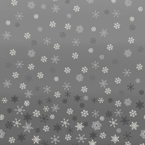 Makower Fabrics Scandi Christmas Grey Ombre Snowflakes