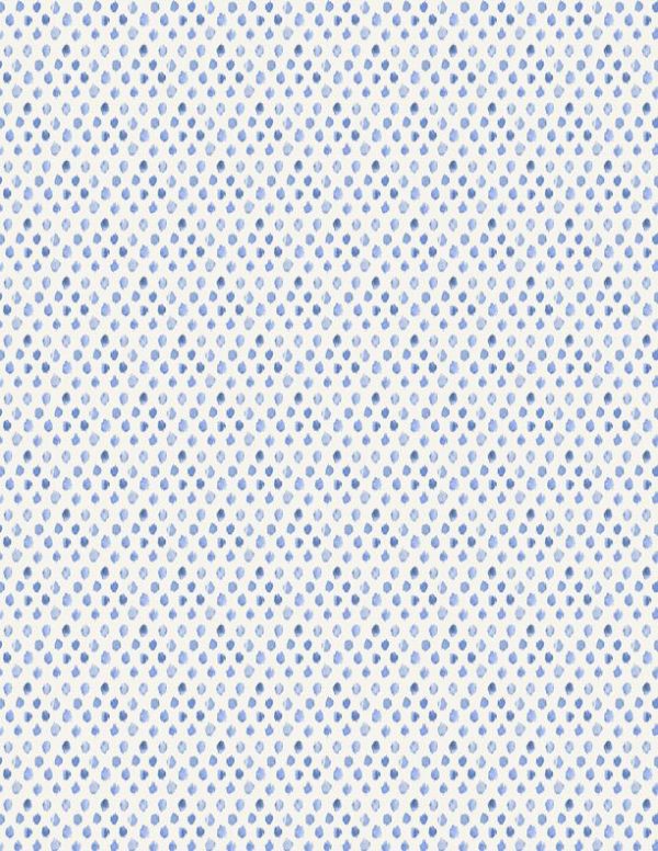 Wilmington Fabrics At the Helm Blue Ikat Dot