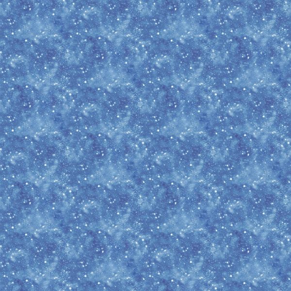 Northcott Fabrics Hocus Pocus Blue Galaxy Sky