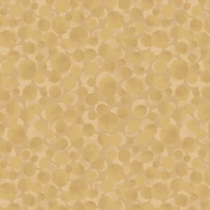 Lewis & Irene Fabrics Bumbleberries Gold Metallic