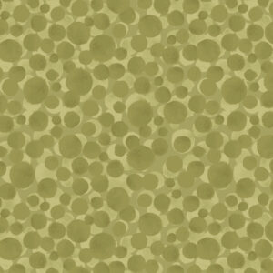 Lewis & Irene Fabrics Bumbleberries Stem Green