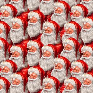 3 Wishes Fabric Christmas Eve Journey Jolly Santas