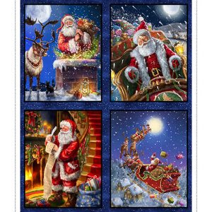 3 Wishes Fabric Christmas Eve Journey Panel