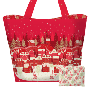 Makower Fabrics Scandi Christmas Free Bag Pattern