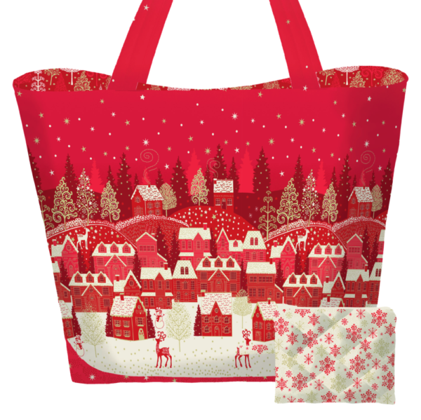 Makower Fabrics Scandi Christmas Free Bag Pattern