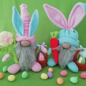 Endless Thread Pattern Wizzle & Wally Easter Gnomes