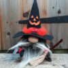 Endless Thread Pattern Halloween Pumpkin Gnome